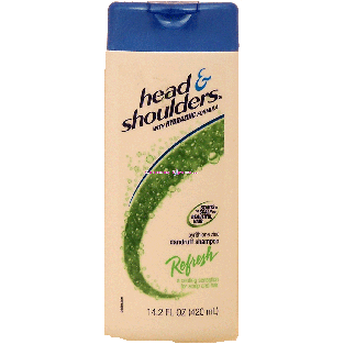Head & Shoulders Refresh dandruff shampoo, a cooling sensatio14.2fl oz
