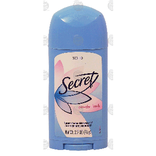 Secret  solid antiperspirant / deodorant, powder fresh 2.7oz