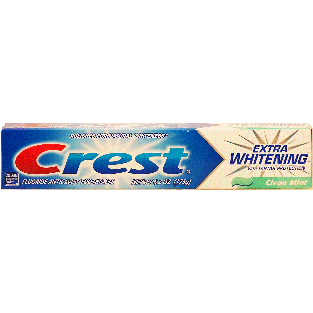 Crest  fluoride anticavity toothpaste, extra whitening with tarta6.2oz