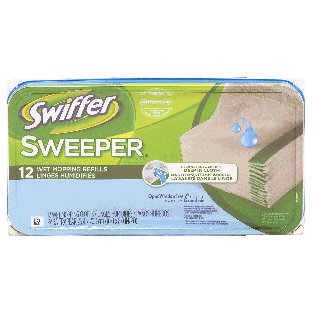 Swiffer Sweeper wet mopping cloths, open window fresh scent 12ct