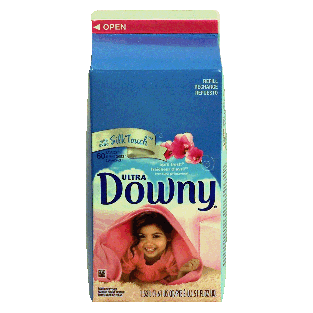 Downy Ultra refill, fabric softener with silk touch, 60 loads, 51fl oz