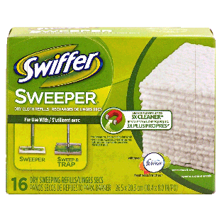 Swiffer Sweeper dry sweeping cloths with febreze freshness, sweet 16ct