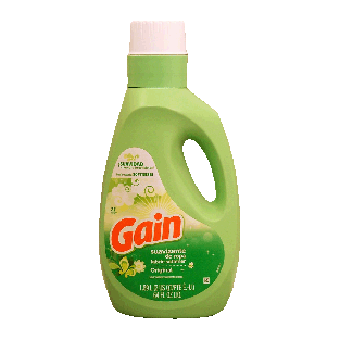 Gain  original fresh scent liquid fabric softener, 21 loads 64fl oz
