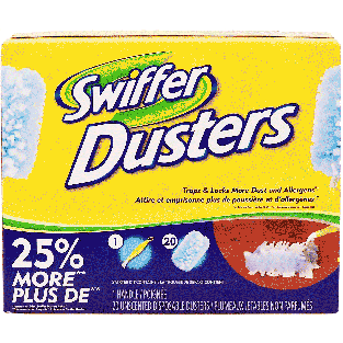 Swiffer Dusters 1 handle, 20 unscented disposable dusting pads 1Kt