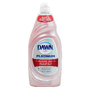 Dawn Platinum power oxi dishwashing liquid, invigorating berry 20fl oz