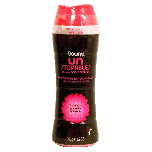 Downy Unstopables in-wash scent booster, spring scent  13.2oz