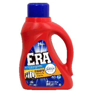 Era  liquid detergent, for all top and front loaders, linen & s50fl oz