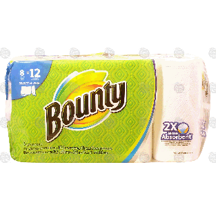 Bounty Select-A-Size paper towels, 2-ply sheets, 8 giant rolls  8pk