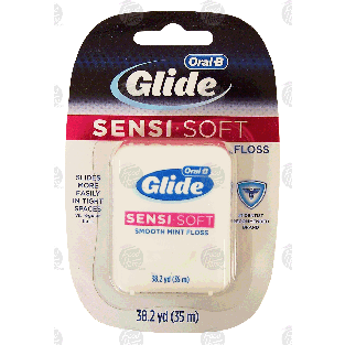 Oral-b Glide sensi-soft, smooth mint floss  38.2yd