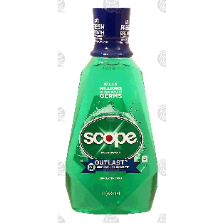 Scope Outlast mint mouthwash  1L