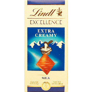 Lindt Excellence extra fine milk chocolate bar 3.5oz