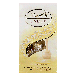 Lindt Lindor white chocolate truffles  5.1oz