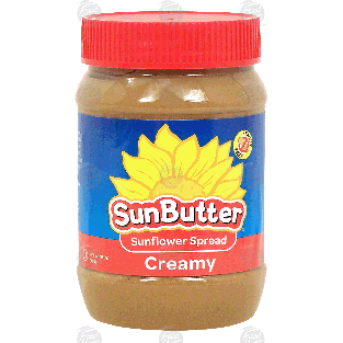 Sun Butter  sunflower spread, creamy 16oz