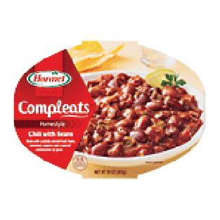 Hormel Compleats homestyle chili with beans 10oz