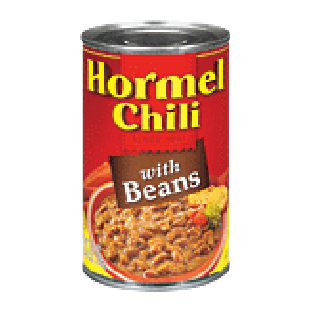 Hormel  chili with beans  25oz