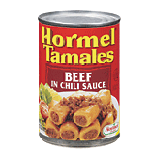 Hormel Beef Tamales In Chili Sauce 15oz