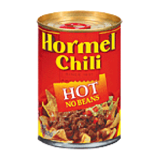 Hormel Chili Hot No Beans 15oz