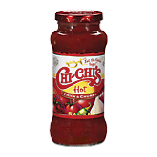 Chi-Chi's Restaurante Fiesta Salsa Hot Thick & Chunky 16oz