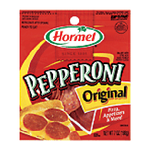Hormel Pepperoni Original Slices  6oz
