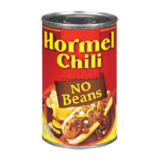 Hormel  chili no beans  25oz