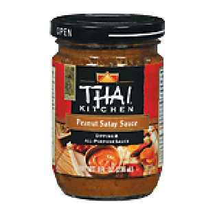 Thai Kitchen  original recipe peanut satay sauce; authentic thai8fl oz