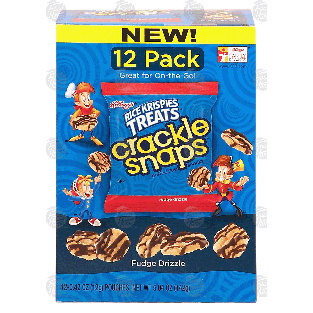 Kellogg's Rice Krispies Treats crackle snaps; puffed rice snacks5.04oz