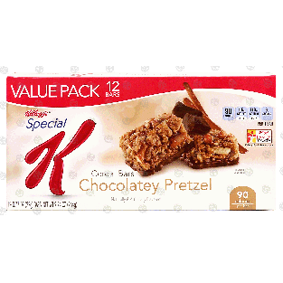 Kellogg's Special K cereal bars chocolately pretzel, 12 bars 9.24oz