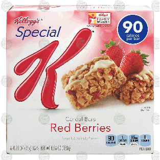 Kellogg's Special K cereal bars red berries 6ct