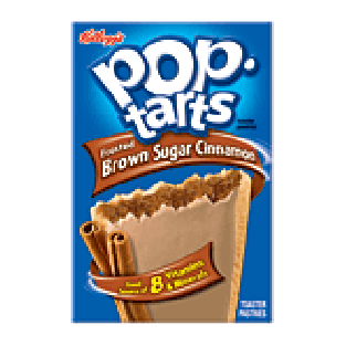 Kellogg's Pop-tarts frosted brown sugar cinnamon toaster pastries,14oz