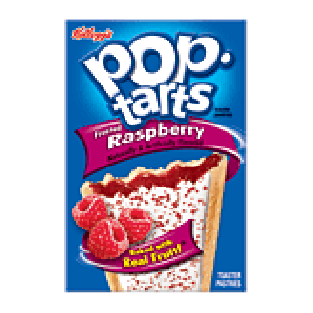 Kellogg's Pop-tarts frosted raspberry toaster pastries, 8-count 14.7oz