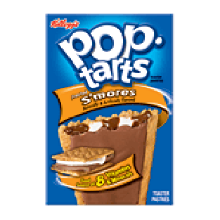 Kellogg's Pop-tarts s'mores toaster pastries, 8-count 14.7oz