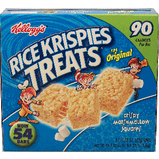 Kellogg's Rice Krispies Treats crispy marshmallow rice squares,41.9-oz