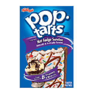 Kellogg's pop-tarts Ice Cream Shoppe; frosted hot fudge sundae f13.5oz