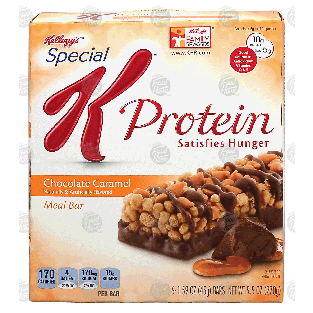 Kellogg's Special K chocolate caramel protein meal bar, 6-bars 9.5oz