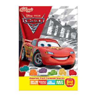 Kellogg's Disney Pixar Cars 2; assorted fruit snacks, 10-pouches 8oz