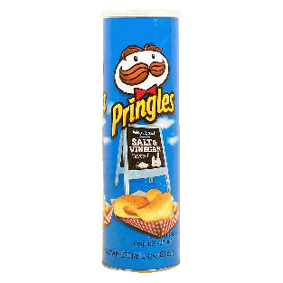 Pringles  salt & vinegar flavored potato crisps  5.96oz
