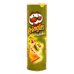 Pringles  jalapeno flavored potato crisps  5.96oz