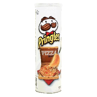 Pringles  pizza flavored potato crisps  5.96oz
