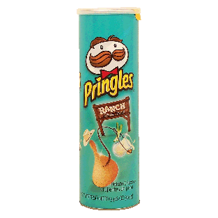 Pringles  ranch flavored potato crisps  5.96oz
