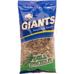 Giants  dill pickle flavor sunflower seeds 5oz