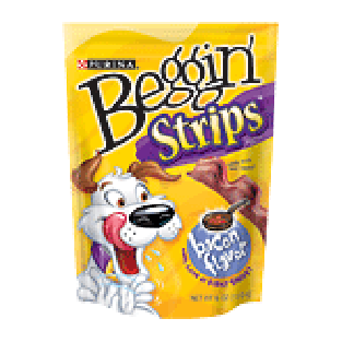 Beggin' Strips Dog Snack Bacon Flavor 6oz