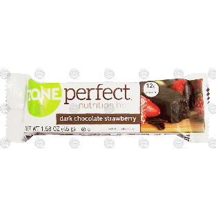 Zone Perfect Nutrition Bar dark chocolate strawberry all natural1.58oz