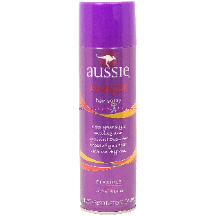 Aussie  mega hair spray, flexible hold  14oz