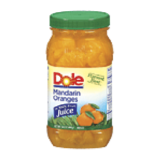 Dole Plastic Jars Mandarin Oranges In Light Syrup 24.5oz