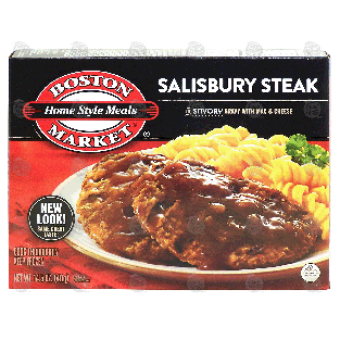 Boston Market Home Style Meals salisbury steak in savory gravy 14.5-oz