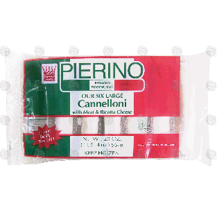 Pierino  6 large cannelloni with meat & ricotta cheese 20-oz