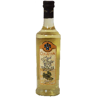 Colavita  aged white wine vinegar, product of Italy 17fl oz