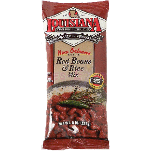 Louisiana Fish Fry Products new orleans style read beans & rice mix8oz