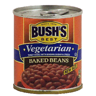 Bush's Best  vegetarian baked beans, tangy sauce with brown sugar 8.3oz