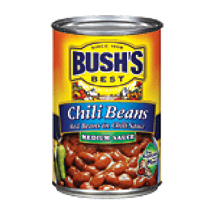 Bush's Best Chili Beans Red Beans In Chili Sauce Medium  16oz